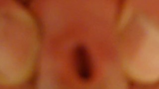 Fun with a small penis in the kitchen