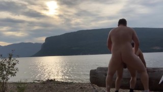 Ohhh, Canada! Sucked & Fucked on Wreck and Nipple Point Beaches (Preview)