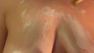 Creamy tits