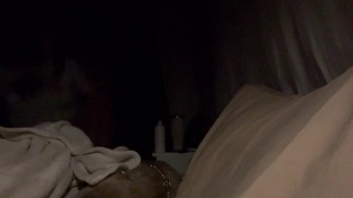 Waking Up My Step-Daughter to Suck My Cock