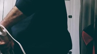 Watch me jerk with my wand and fuck my dildo