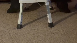 Taurion the Minotaur xl bad dragon stretching my ass to fit in as much as I can