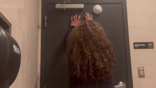 Cheerleader stuck in Walmart Bathroom