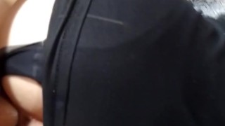 de vestido rebola e senta no pau