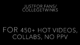 College Boyfriend Deepthroats and Cums with Me