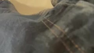 Pissing in Jeans in the shower