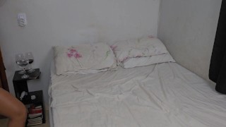 I gave my hole full of my client's cum to my boyfriend