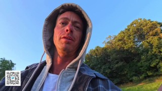Fucking in a hayfield in Southern Michigan