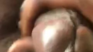 BBC masturbating and nutting