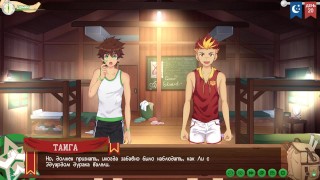 Game: Friends Camp, Path 2, Episode 38 - Wanted to have sex in the Shower (Russian voiceover)