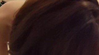 Blowjob wearing sexy clothes