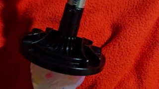 sex machine anal play solo male