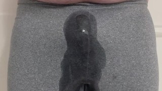 Peeing Myself, Tied Up, Wearing My Wife’s Leggings