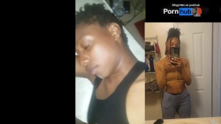 Ebony Double Stuffed Facial Episode