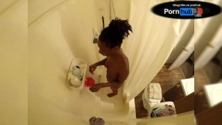 Ebony Double Stuffed Facial Episode