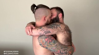 Hairy Gay Anal Bareback Fucking with Cum In Ass