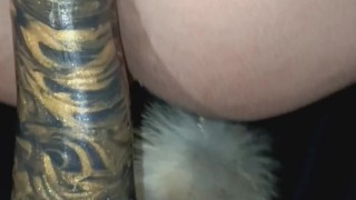Furry Femboy Rides Her Stud