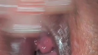 Showing Off my Insides. Extreme UpCLOSE Pussy Rubbing