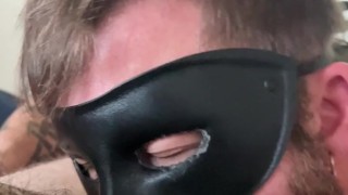 Sucking a cock and deep throating for my own pleasure.