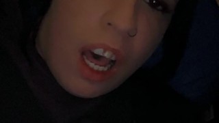 Imagine what a big fat cock would do to me. Yikes!