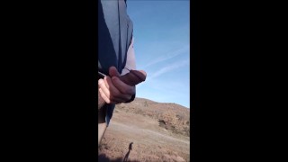 Paseando desnudo por el campo