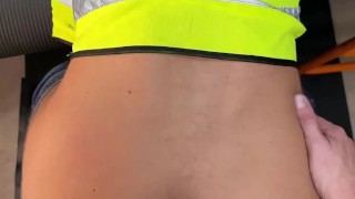 Construction creampie