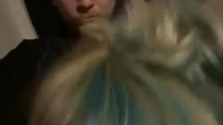 Amateur Wife’s mad hubby wants head so she takes it out on his fat cock