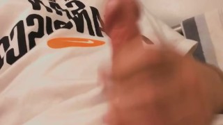 Playing with my cock