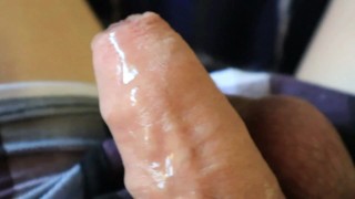 hot cumshot very close up