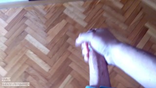 Hablando sucio y gimiendo alto en vaqueros con mi gran polla hasta correrme como un caballo para ti!