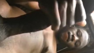 MAN MOANING LOUDLY WHILE MASTURBATING