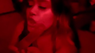 DEEPTHROATING MY DILDO -DM me for more content