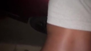 Big ass Black whore gets fucked outside car 😈