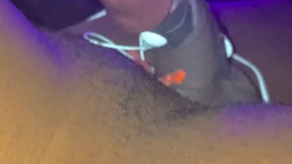 BBC DADDY BIG BLACK COCK MASTURBATION SOLO CUMSHOT ORGASMING OVER AND OVER WITH ESTIM