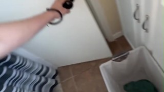 My boyfriend was working late… So I invited his friend over to fuck me