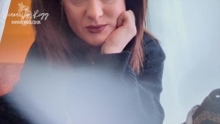 Teasing The Foot Slave - I know your dirty little secret and I'm going to use it against you