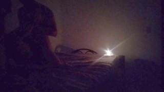 Follando a mi novia en la madrugada en casa de sus padres