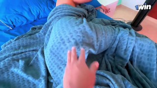 Surprise 18 birthday to my stepsis, mom caught me fucking her big ass and tight pussy. Pt 1.