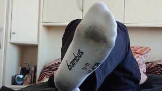 My white sneakers socks