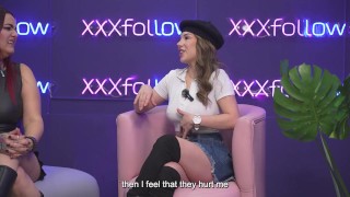 Christy Evans dominatrix swinger nalguea a Dani Ortiz antes de follar duro - Xxxfollow Sessions #8