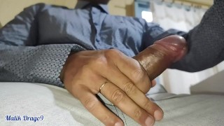 Malik Drago9 - big dick very horny at work jerking off cumming a lot