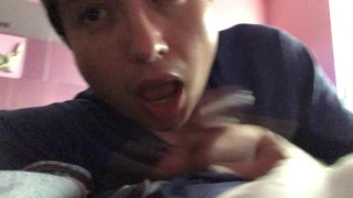 Latino Daddy Gives Boy Tasty Cum to start his Morning