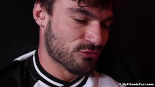 Kink Alden Tyler Lets Michael Roman Worship His Bare Feet