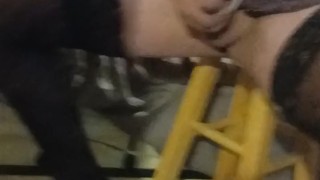 Crossdresser cumming for you