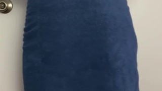 Sexy Towel Striptease After A Hot Shower