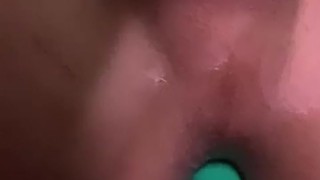 probando juguete por primera vez