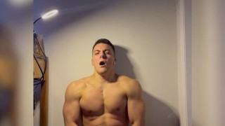 Cuming Hard while Watching Porn