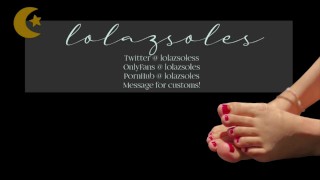 Reverse cowgirl handjob and soles HUGE cumshot (OF 50% OFF! LINK IN BIO!)