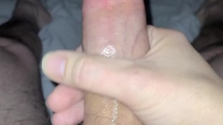 POV: Stroking Big White Cock