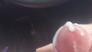 Shooting a fat load in my car